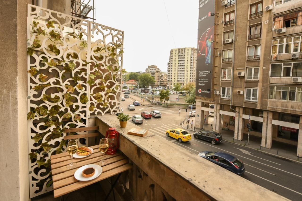 Vintage Elegance, Modern Comfort: 1Br Apartment Overlooking Calea Victoriei Букурещ Екстериор снимка